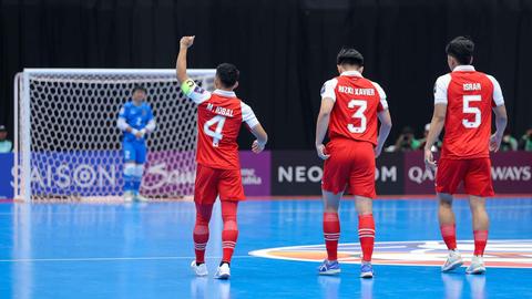 インドネシアフットサル代表、コパ・ダス・ナソエスでブラジルに0-3で敗れる