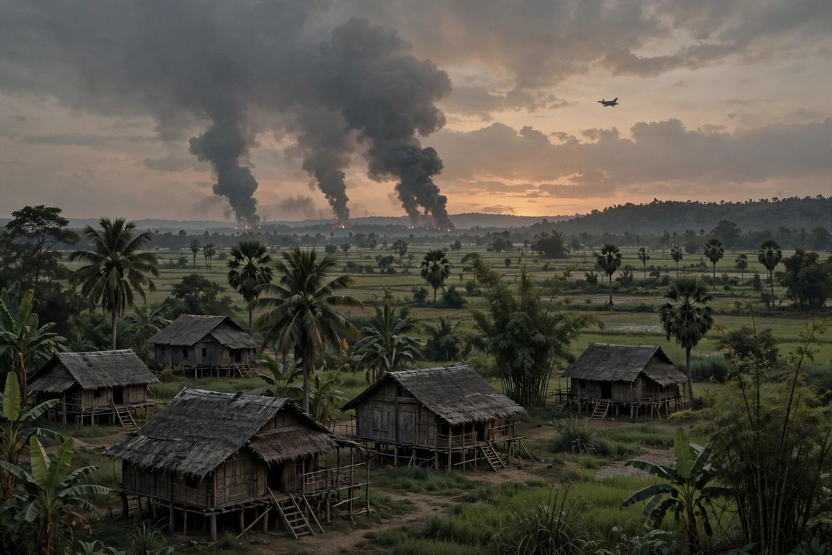 ミャンマー軍によるイェサジョ空爆:子どもを含む民間人15人死亡