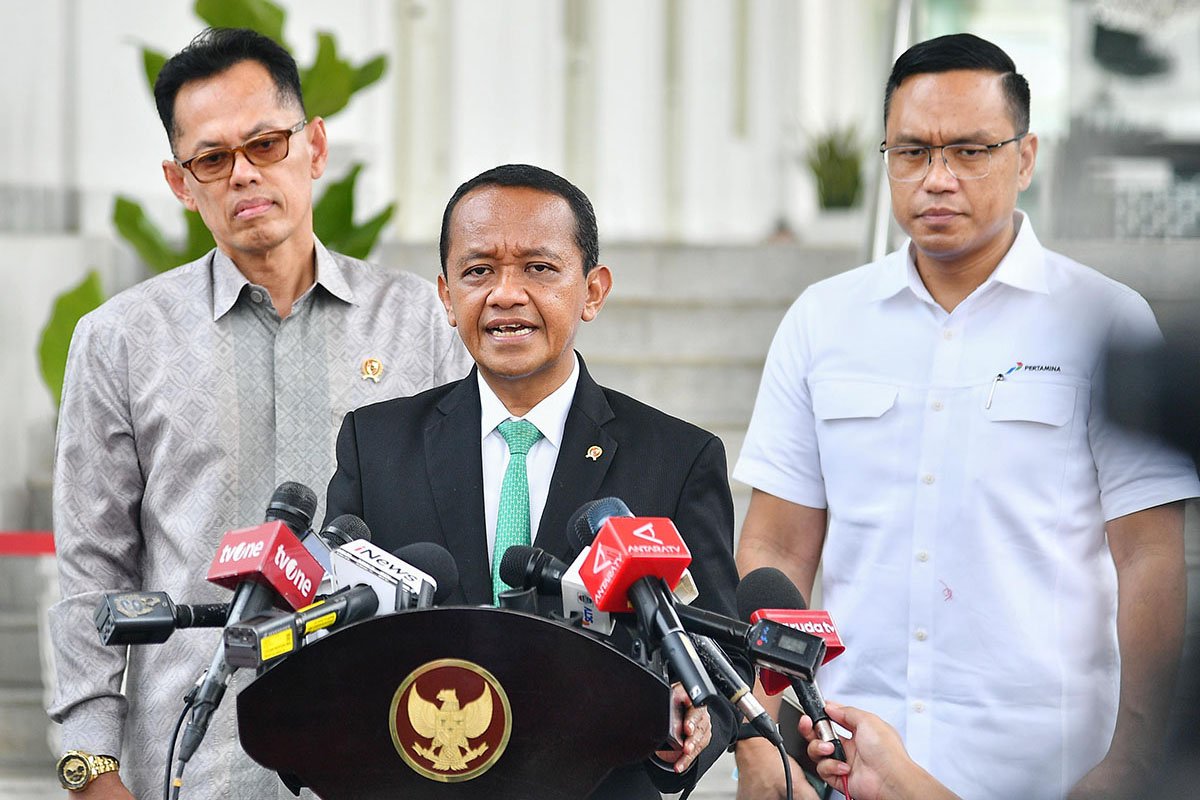 Bahlil Perintahkan Gandakan Kapal BBM, Stok Nasional 16-18 Hari