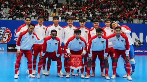 フットサルインドネシア代表、カーボベルデに0-2で敗れる