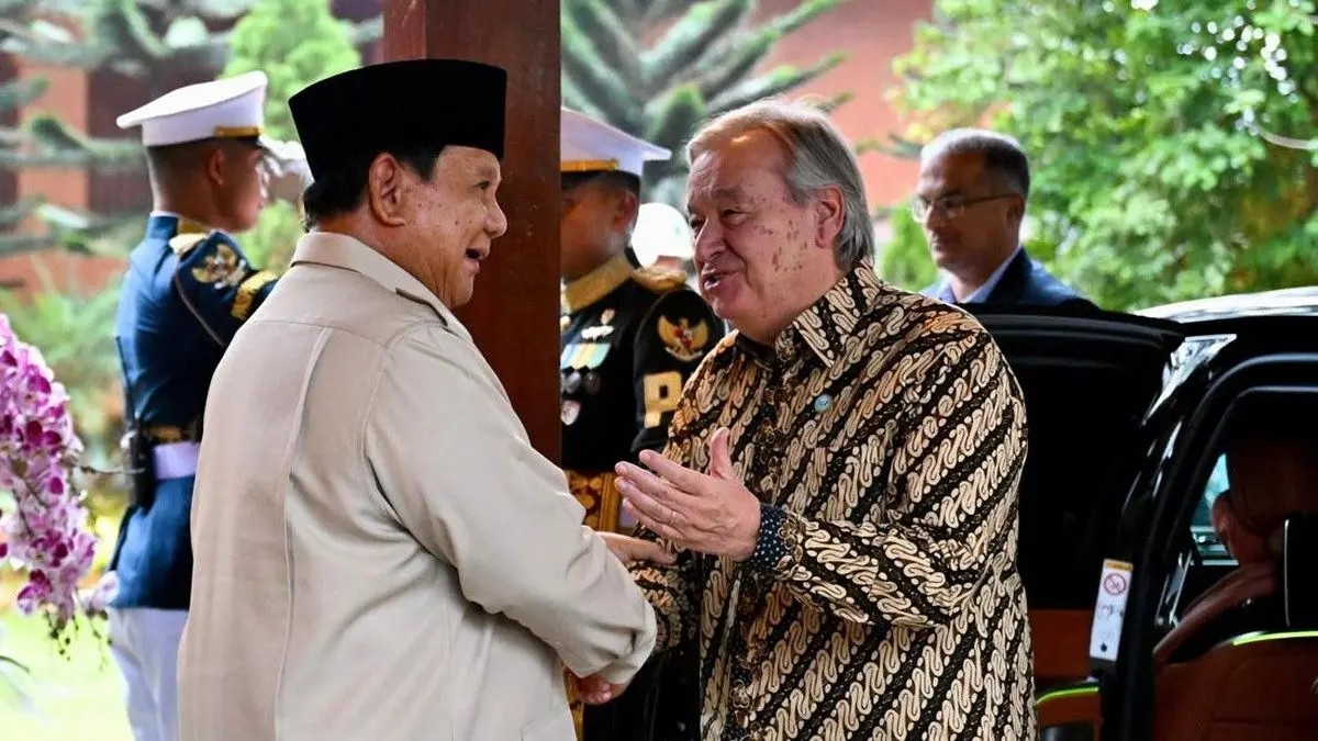 Guterres Menginap di Rumah Prabowo di Hambalang, Berpamitan