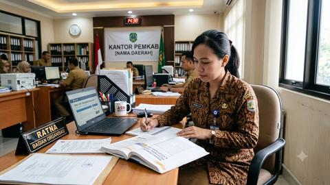 公務員給与が村協同組合払いに？インドネシア協同組合省の説明