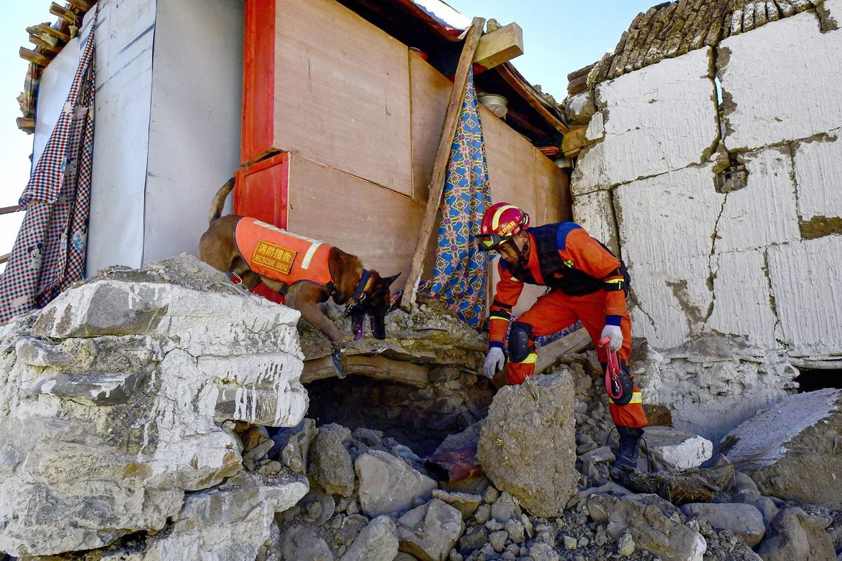 中国・チベット自治区でM7.0の地震、16人死亡339棟倒壊