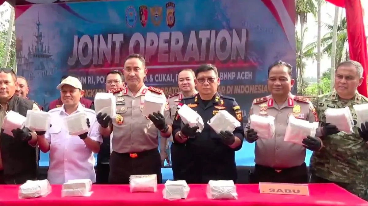 Indonesia's Largest Drug Lab: 1.2-Ton Meth Factory Busted in Aceh