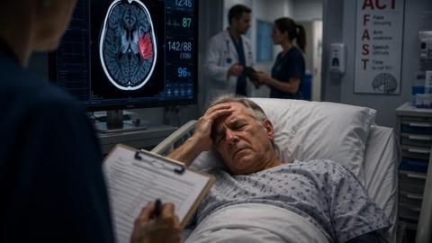 Síntomas de un derrame cerebral y primeros auxilios que determinan…