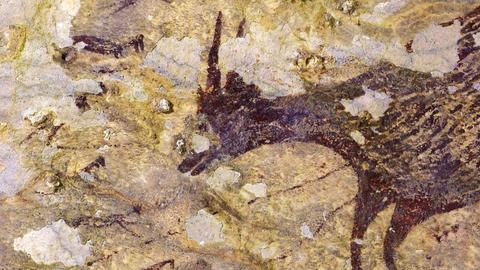 67,800-Year-Old Cave Painting in Maros Threatened by Wildfires