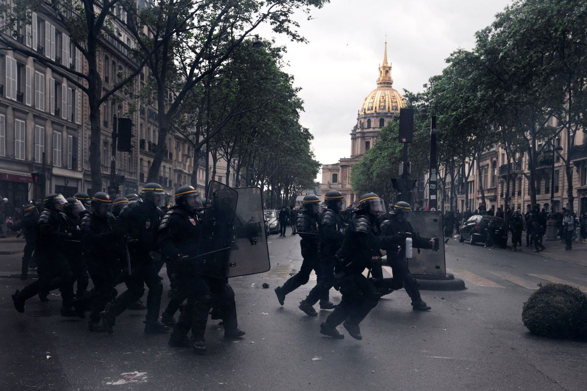 La France déploie 70 000 policiers face aux manifestations contre le…