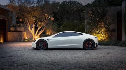 特斯拉发布搭载SpaceX推进器的新款Roadster